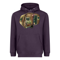 Plum Caravan Heavyweight Hoodie - HowdyJamesFarm