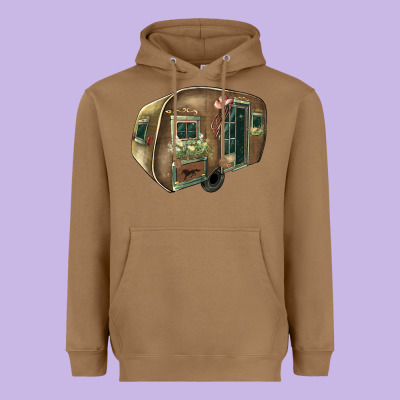 Caravan Heavyweight Hoodie Designed By Howdyjamesfarm
