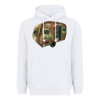 White Caravan Heavyweight Hoodie - HowdyJamesFarm