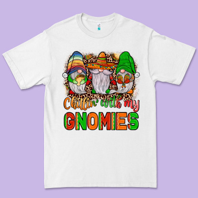 Mexico Chillin' With My Gnomies Premium Tee Designed By Jahusdesignshop