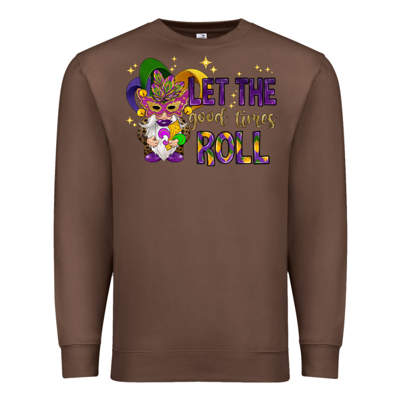 Let The Good Times Roll With Gnome Premium Sweatshirt by HowdyJamesFarm | Teevron