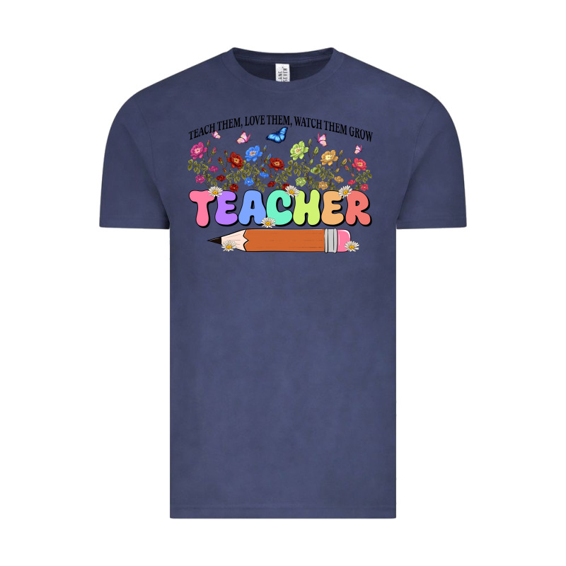 Teacher Wildflowers Kopyası Vintage Tee by JahusDesignShop | Teevron