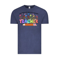 Vintage Denim teacher wildflowers kopyası Vintage Tee - JahusDesignShop