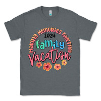 Charcoal Heather making memories together family vacation 2024 Classic Tee - MaliasSmallBusiness