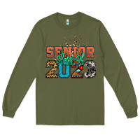 Army Green senior class of 2023 Long Sleeve Tee - NancyCooperArtShop