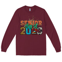 Burgundy senior class of 2023 Long Sleeve Tee - NancyCooperArtShop