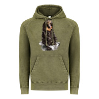 Vintage Olive Malayan Sun Bear Vintage Hoodie - LillyAllenDesigns