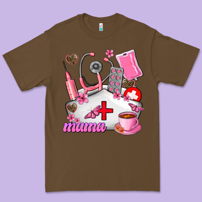 Mama Premium Tee Designed By Adodesignshop