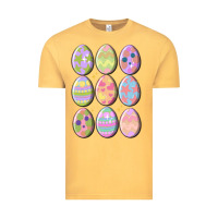 Vintage Mustard vintage easter eggs Vintage Tee - MaliasSmallBusiness