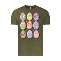 Vintage Olive vintage easter eggs Vintage Tee - MaliasSmallBusiness