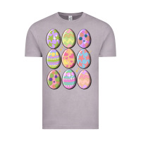 Vintage Zinc vintage easter eggs Vintage Tee - MaliasSmallBusiness