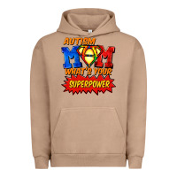 Pigment Burro Autism mom what's your superpower Mother's Day Urban Hoodie - FaDigitalArtStudio