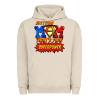 Pigment French Oak Autism mom what's your superpower Mother's Day Urban Hoodie - FaDigitalArtStudio