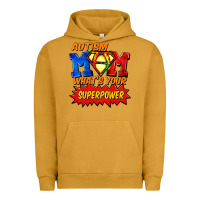 Pigment Peanut Butter Autism mom what's your superpower Mother's Day Urban Hoodie - FaDigitalArtStudio