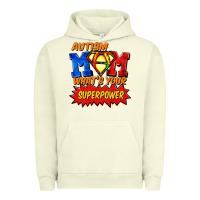 Pigment Pistachio Autism mom what's your superpower Mother's Day Urban Hoodie - FaDigitalArtStudio