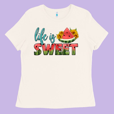 Life Is Sweet Ladies Tee Designed By Hra Design Shop
