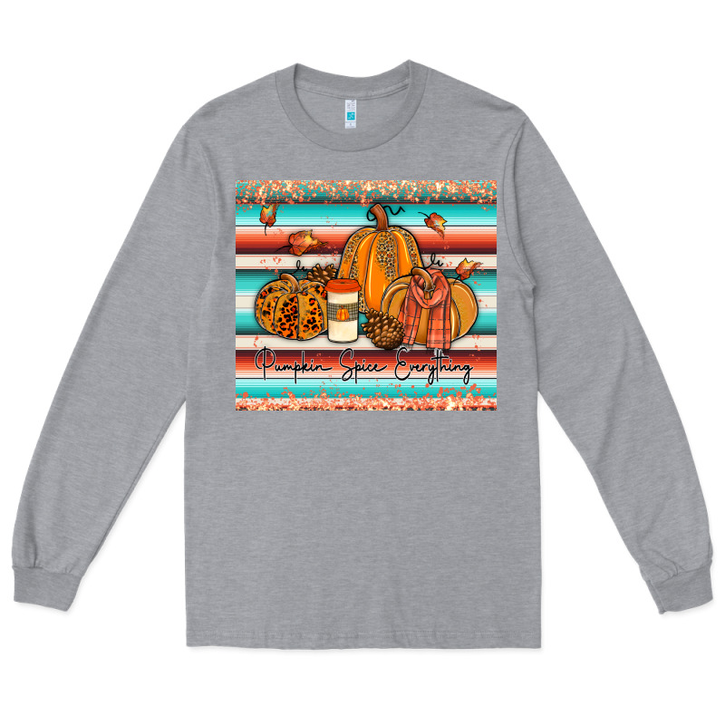 Pumkin Spice Everything Tumbler Long Sleeve Tee by JahusDesignShop | Teevron