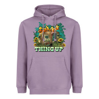 Lavender Back that thing up Heavyweight Hoodie - HowdyJamesFarm