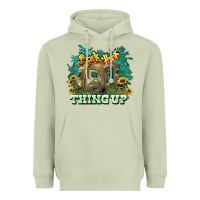 Matcha Back that thing up Heavyweight Hoodie - HowdyJamesFarm