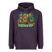 Plum Back that thing up Heavyweight Hoodie - HowdyJamesFarm