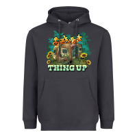 Smoke Back that thing up Heavyweight Hoodie - HowdyJamesFarm