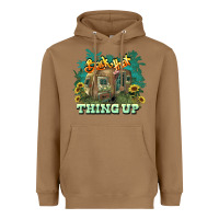 Toasted Coconut Back that thing up Heavyweight Hoodie - HowdyJamesFarm
