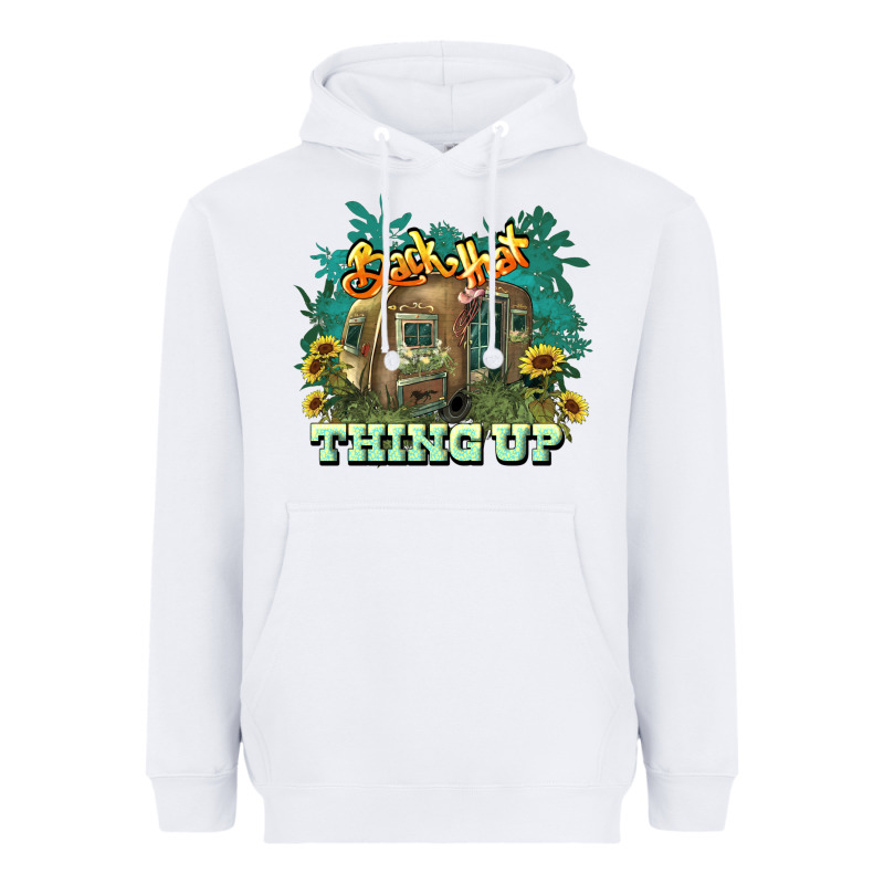 Back That Thing Up Heavyweight Hoodie by HowdyJamesFarm | Teevron