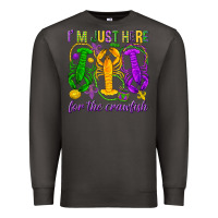 Smoke I'm just here for the Crawfish Premium Sweatshirt - HowdyJamesFarm