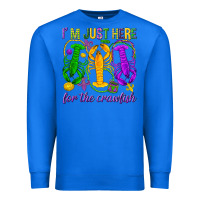 True Royal I'm just here for the Crawfish Premium Sweatshirt - HowdyJamesFarm