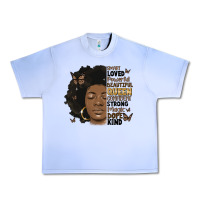 Grape Ice afro woman smart loved powerful Urban Heavy Tee - MaliasSmallBusiness