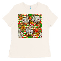 Bone christmas leopard duck Ladies Tee - FaDigitalArtStudio