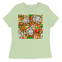 Matcha christmas leopard duck Ladies Tee - FaDigitalArtStudio