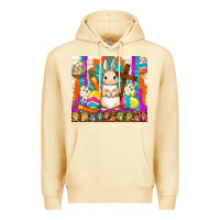 Pina Colada easter day rabbit Premium Hoodie - TumblerDesignByShophia