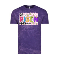 Cloud Purple checkered risen Vintage Tee - MaliasSmallBusiness