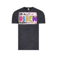 Vintage Black checkered risen Vintage Tee - MaliasSmallBusiness