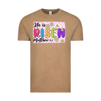 Vintage Coffee checkered risen Vintage Tee - MaliasSmallBusiness