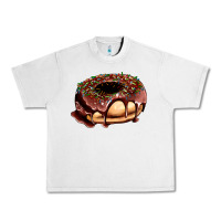 Lunar Rock chocolate donut with candies Urban Heavy Tee - AdoDesignShop