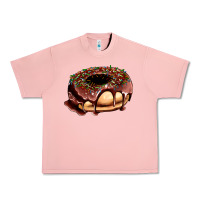 Salmon chocolate donut with candies Urban Heavy Tee - AdoDesignShop