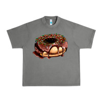 Tornado chocolate donut with candies Urban Heavy Tee - AdoDesignShop