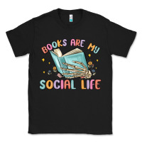 Black books are my social life Classic Tee - MaliasSmallBusiness