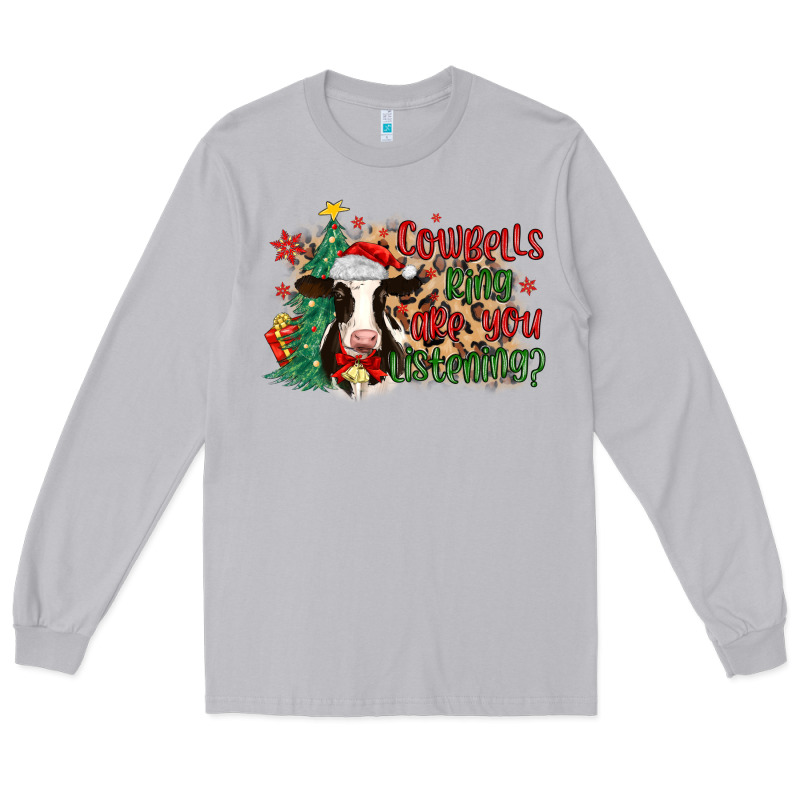 Cowbells Ring Are You Listening Long Sleeve Tee by MaliasSmallBusiness | Teevron