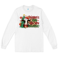 White cowbells ring are you listening Long Sleeve Tee - MaliasSmallBusiness