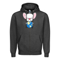 Charcoal Heather The New World Zipper Hoodie - Bettercallsaul