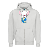 Dove Grey The New World Zipper Hoodie - Bettercallsaul