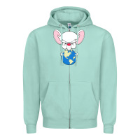 Seafoam The New World Zipper Hoodie - Bettercallsaul