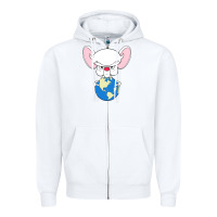White The New World Zipper Hoodie - Bettercallsaul