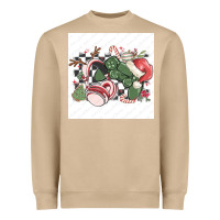 Mushroom small business filigran kopya Heavyweight Sweatshirt - MaliasSmallBusiness