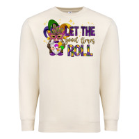Sandshell Let the good times roll with gnome Premium Sweatshirt - HowdyJamesFarm