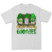 Dove Grey st patrick s chillin with my gnomies Premium Tee - JahusDesignShop