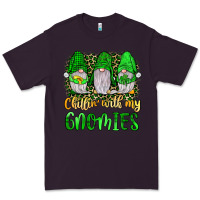 Plum st patrick s chillin with my gnomies Premium Tee - JahusDesignShop